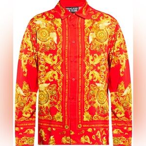 Versace Jeans Collection Baroque print sz Medium